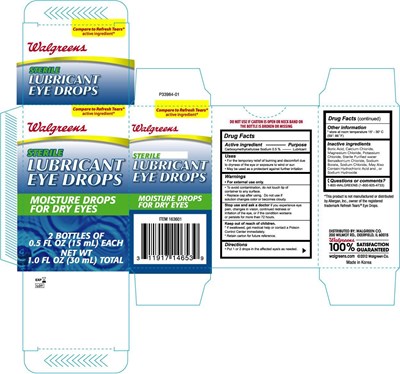 Image Of Carton Label (Walgreenslubricant)