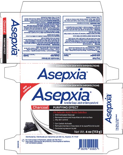 asepxia-01.jpg PRINCIPAL DISPLAY PANEL - 113 g Bar Carton - asepxia 01