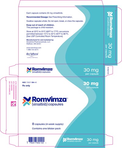 rom04-0001-05.jpg Principal Display Panel – 30 mg Carton Label - rom04 0001 05