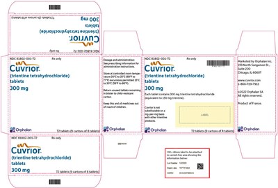 Principal Display Panel (72 Tablet Blister Pack Carton)