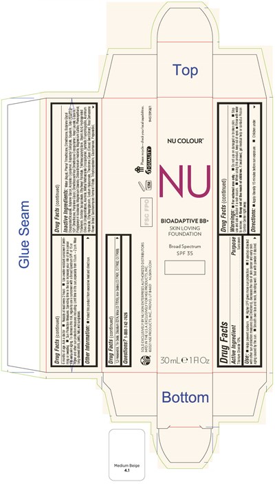 foundation-04.jpg PRINCIPAL DISPLAY PANEL - 30 mL Tube Carton - Medium Beige - foundation 04