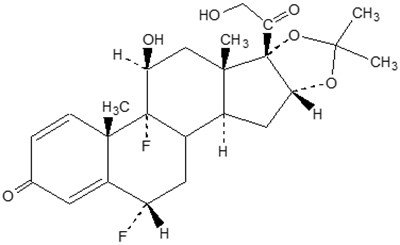 Chemical Structure-fluocinolone Acetonide (Figure 02)