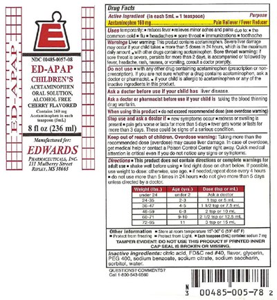 Principal Display Panel (236 ml Bottle Label)