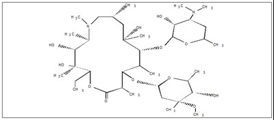 Chemical Structure (Azithromycin 01)