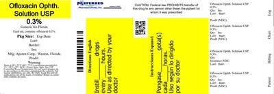 Ofloxacin Ophth Solution Usp        03% (Ofloxacin Bottle)
