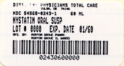 image of package label - 0243