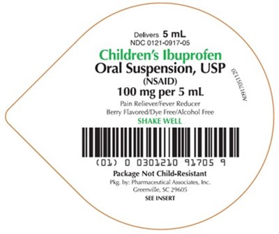 PRINCIPAL DISPLAY PANEL - 5 mL Cup Label - ibuprofen 01