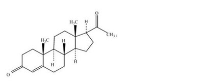 Chemical Structure (Progesterone 01)