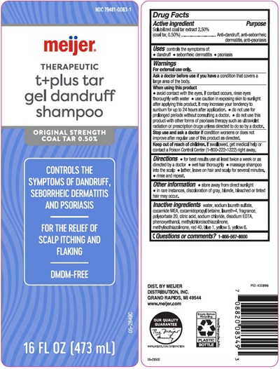 PRINCIPAL DISPLAY PANEL - 473 mL Bottle Label - meijer 01