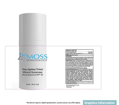 Stay Ageless Tinted Mineral Sunscreen Broad Spectrum Spf 30 (Sknvp Sp06.50u Moss)