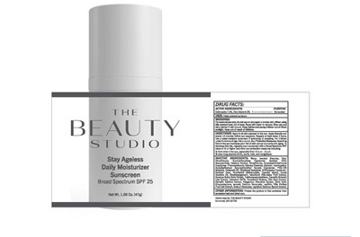 Stay Ageless Daily Moisturizer Mineral Sunscreen Broad Spectrum Spf 30 1.75 Fl Oz (50ml) (Toxfairy Sp26.50)