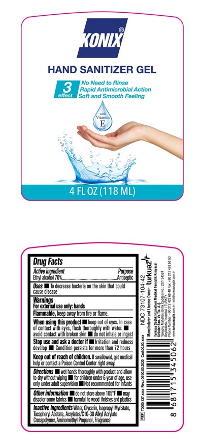 Konix Sanitizer 118ml