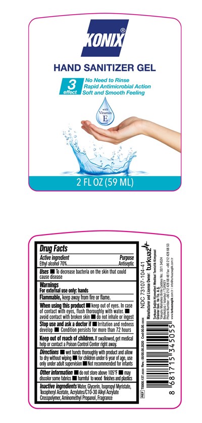 Konix Sanitizer 59ml