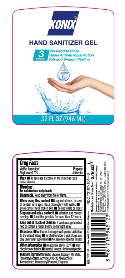 Konix Sanitizer 946ml