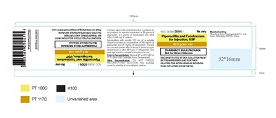 Principal Display Panel – 40.5 Grams Vial (Vial Label)