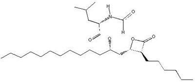 chemical structure - xenical 02