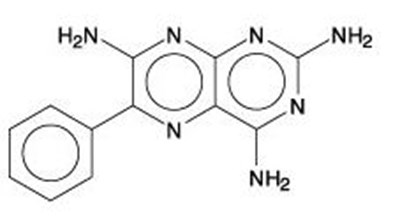 Triamterene Chemical Structure