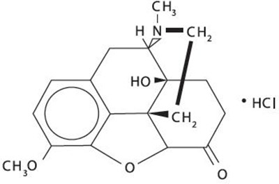 Chemical Structure (Oxycodone 01)