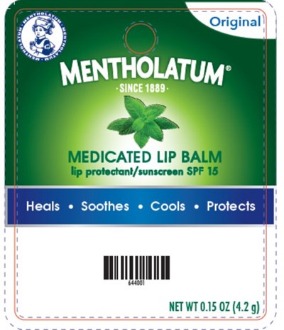 Mentholatum Medicated Lip Balm Original (Image 01)
