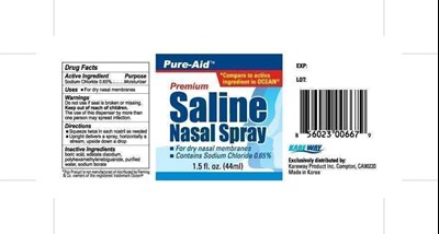 Image Of Bottle Label (Saline.bottle)