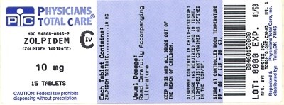 10mg Package Label (0846)