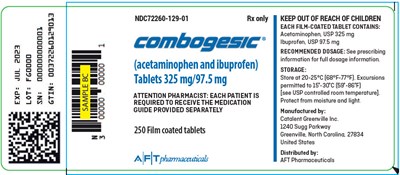 Principal Display Panel (325 mg/97.5 mg Tablet Bottle Label)