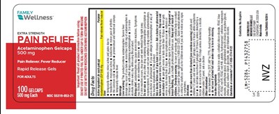 Package Label-principal Display Panel 500 mg (24 Gelcaps Container Label) (Acetaminophen Fig1)
