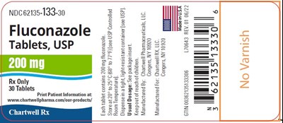 image description - fluconazole tablets 200mg 30s label