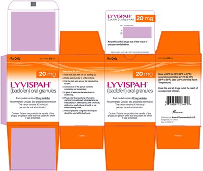 20mg Ifc (Lyvispah Baclofen Oral Granules 5)