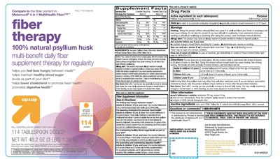 Up And Up  Fiber Therapy 100% Natural Psyllium Husk (51572pvlr)