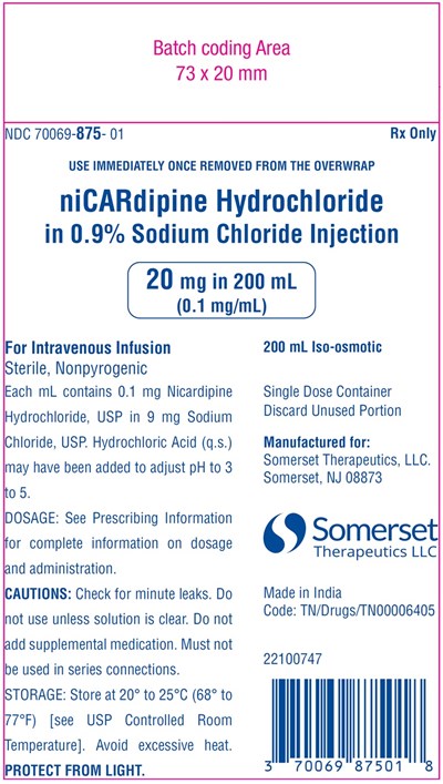 Nicardipine-20mg-200ml-bag-label (Nicardipine 20mg 200ml Bag Label)