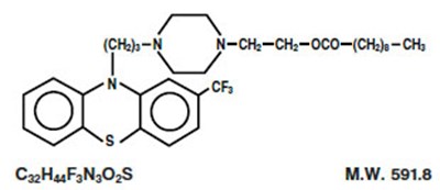 Structure (Fluphenazine Decanoate Injection Usp Figure 1)