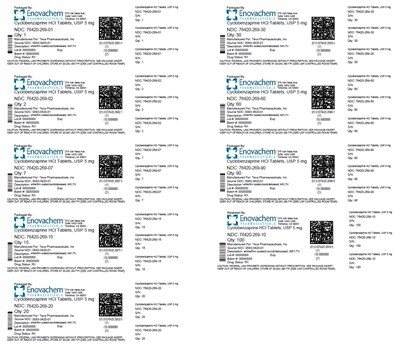 cyclobenzaprine-hcl-tablets-a071611-2.jpg label-5mg - cyclobenzaprine hcl tablets a071611 2
