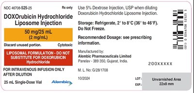 Doxorubicin-25ml-vial-apl (Doxorubicin 25ml Vial Apl)