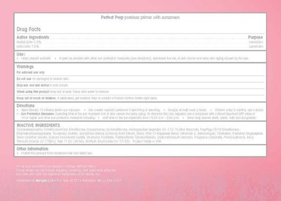 Drug Facts Label Carton (Perfect Prep Primer Drugfacts 02)