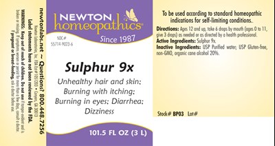 Package Label (Sulphur Bp03)