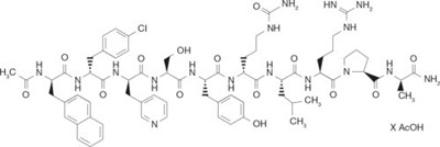 Structural Formula (Cetrorelix Acetate For Injection A215737 1)