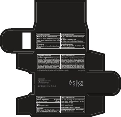 Principal Display Panel - 4 g Tube Box (HD FRAMBUESA ENCANTO) - PURPLE - esika pro 11
