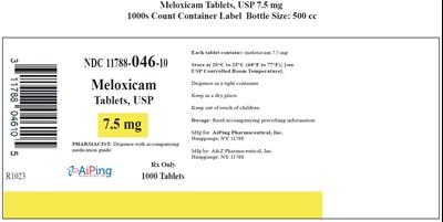 Container-label-7.5mg (Container 7.5mg 1000s)