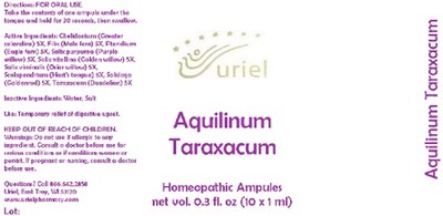 Aquilinumtaraxcumampule (Aquilinumtaraxacumampule)