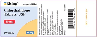 Chlorthalidone Tablets 50mg 100ct