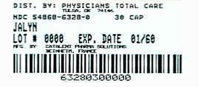 Bottle Label (6328)