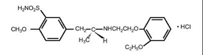 Tamsulosin Hydrochloride Structural Formula (F4843d40 381d 4bdd 95bd 4712eeadda17 02)