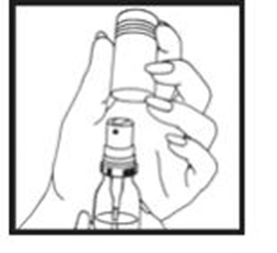 Remove The Plastic Cap From The Container. (see Figure B) (Nitroglycerin Lingual Spray 2)