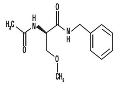 Structural Formula - lacosamide str