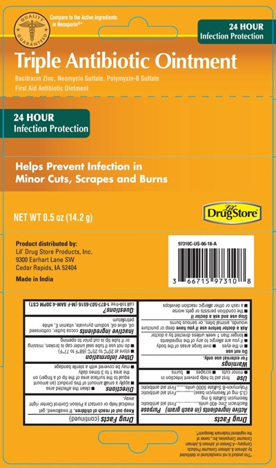 Image Of Package Label (Triple Antibiotic)