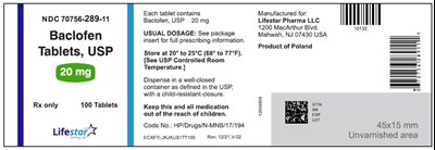 46b443e5-9591-4d60-a5d5-ec741b015bca-05.jpg Baclofen Tablets USP 20 mg 100s Label - 46b443e5 9591 4d60 a5d5 ec741b015bca 05
