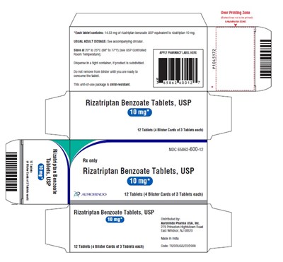 rizatriptan-fig5.jpg Observed Percentage of Patients Reporting No Headache Pain by 2 Hours Post-Dose in Study 7 - rizatriptan fig5