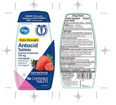 Kroger Assorted Berry Antacid 96 Tablets - 103AF72PVLFLB