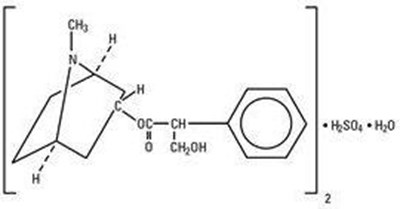 Structural Formula Atropine Sulfate (Atropine Sulfate Injection Figure)
